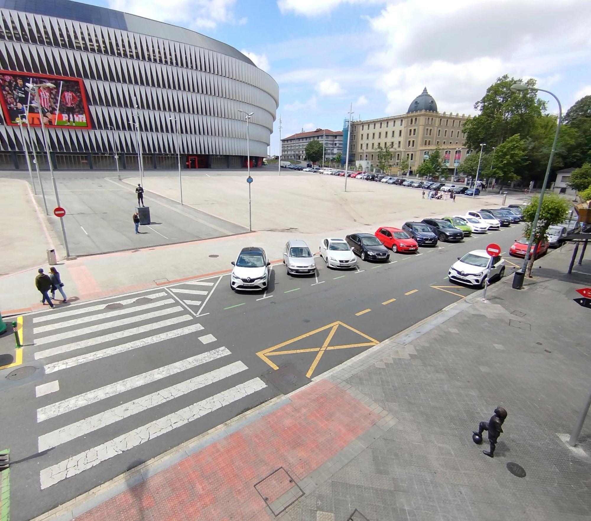 San Mames Stadium Corner Bilbao Extérieur photo